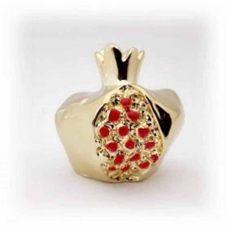 Kostibas 5698-035BX, Διακοσμητικό ρόδι, ΤΕ, Χρυσαφί