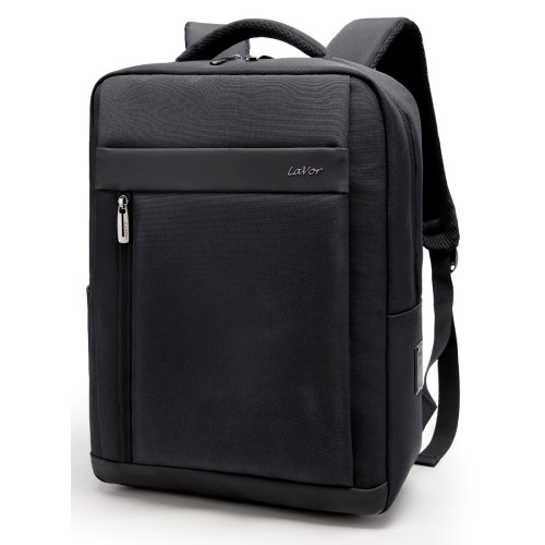 Lavor 1-702, Σακίδιο Πλάτης, Ύφασμα, Μαύρο