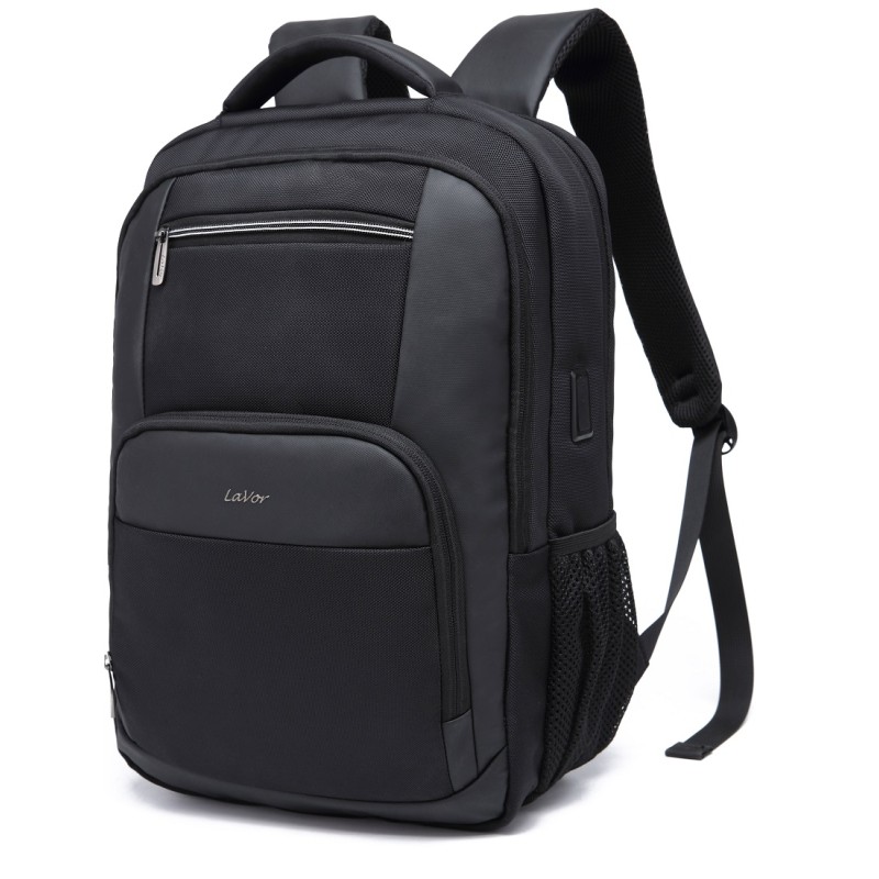 Lavor 1-703, Σακίδιο Πλάτης, Ύφασμα, Μαύρο