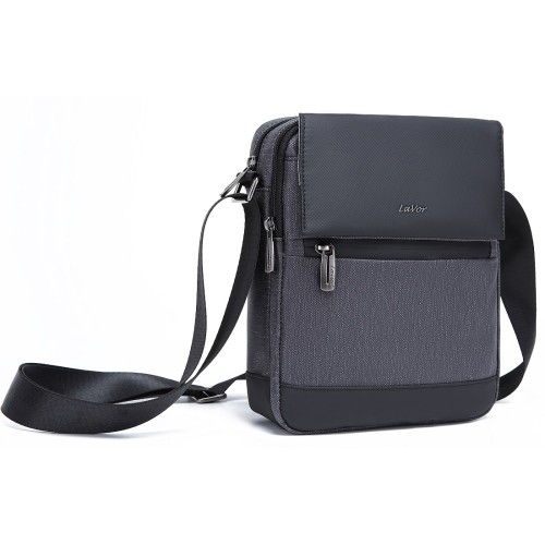 Lavor 1-710, Τσαντάκι Χιαστί, Ύφασμα, Γκρι