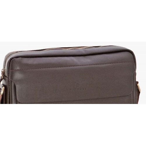 Bartuggi 718-110614, Τσάντα ταχυδρόμου, Δέρμα, Καφέ