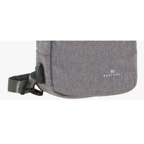 Bartuggi 718-3315, Τσαντάκι Χιαστί, Ύφασμα, Γκρι