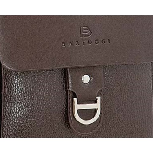 Bartuggi 718-110629, Τσάντα ταχυδρόμου, Δέρμα, Καφέ