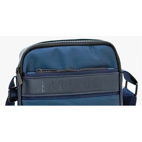 Bartuggi 718-110607-42, Τσάντα ταχυδρόμου, Ύφασμα, Μπλε