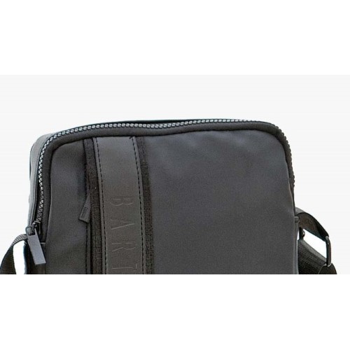 Bartuggi 718-110606, Τσάντα ταχυδρόμου, Ύφασμα, Μαύρο