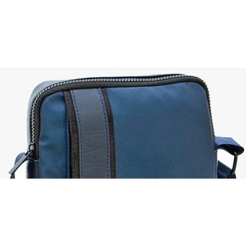 Bartuggi 718-110606, Τσάντα ταχυδρόμου, Ύφασμα, Μπλε