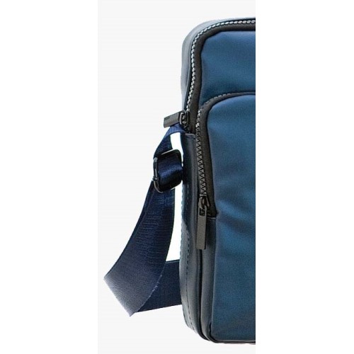 Bartuggi 718-110637, Τσάντα ταχυδρόμου, Ύφασμα, Μπλε