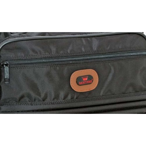 Bartuggi 203-5175, Τσάντα ταχυδρόμου, Ύφασμα, Μαύρο