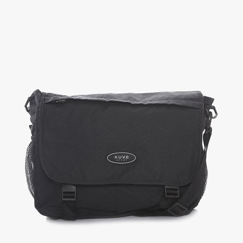 Kuve Sport 367-415, Σχολική Τσάντα Ταχυδρόμου, Μαύρο