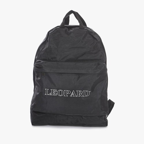Leopard 132-61886-4, Σακίδιο Πλάτης, Σχολικό, Μαύρο