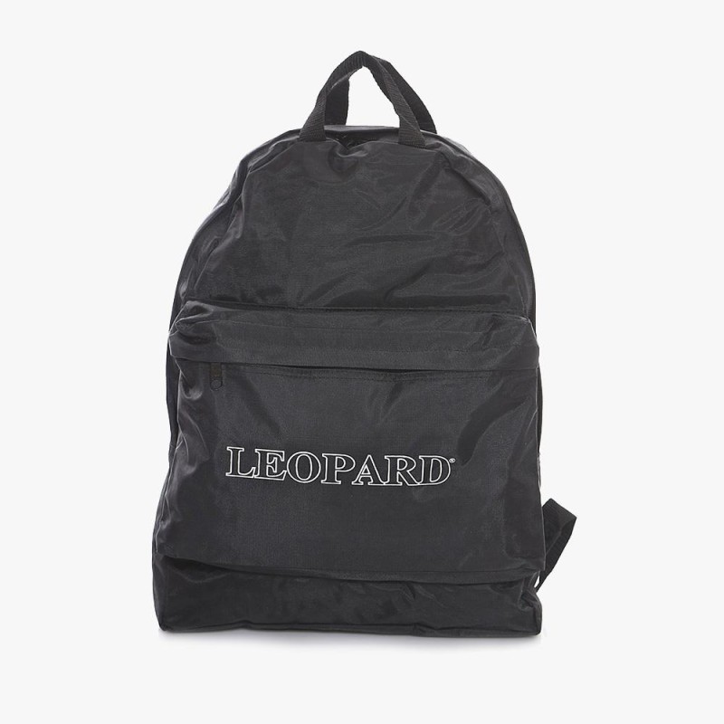Leopard 132-61886-4, Σακίδιο Πλάτης, Σχολικό, Μαύρο