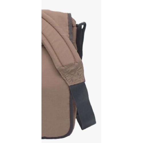 Karst 178-013, Τσαντάκι Χιαστί, Ύφασμα, Καφέ