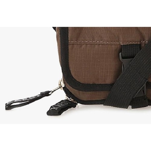 Karst 178-014, Τσαντάκι Χιαστί, Ύφασμα, Καφέ