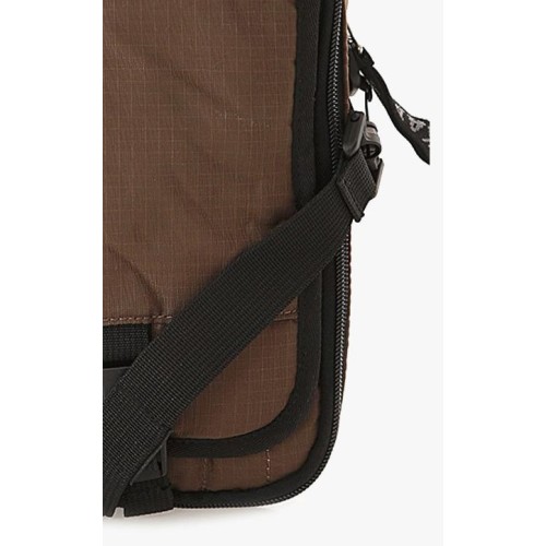 Karst 178-014, Τσαντάκι Χιαστί, Ύφασμα, Καφέ