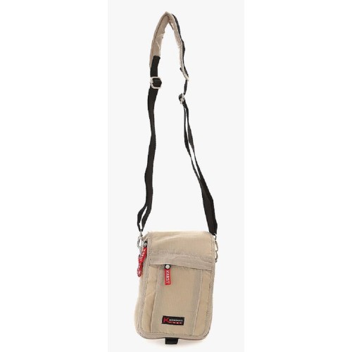 Karst 178-021-2, Τσαντάκι Χιαστί, Ύφασμα, Μπεζ