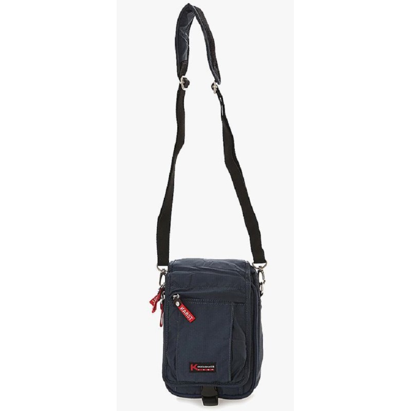 Karst 178-021-2, Τσαντάκι Χιαστί, Ύφασμα, Μπλε