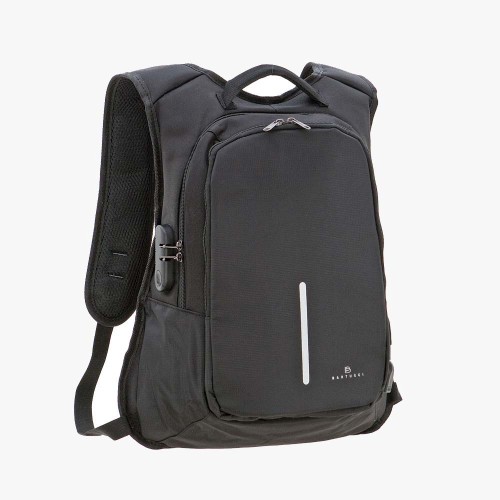 Bartuggi 718-5812, Σακίδιο Πλάτης, Ύφασμα, Μαύρο