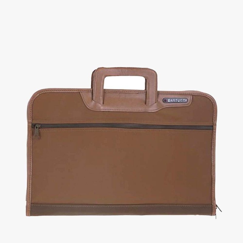 Bartuggi 001-6211, Φάκελος Συνεδρίου, Ύφασμα, Καφέ