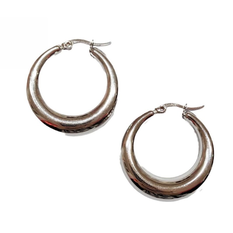 Kostibas 3113-685FA, Ατσάλι, Κρίκοι, Ασημί