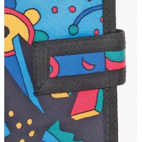 Bartuggi 025-6001, Πορτοφόλι, Ύφασμα, Μαύρο