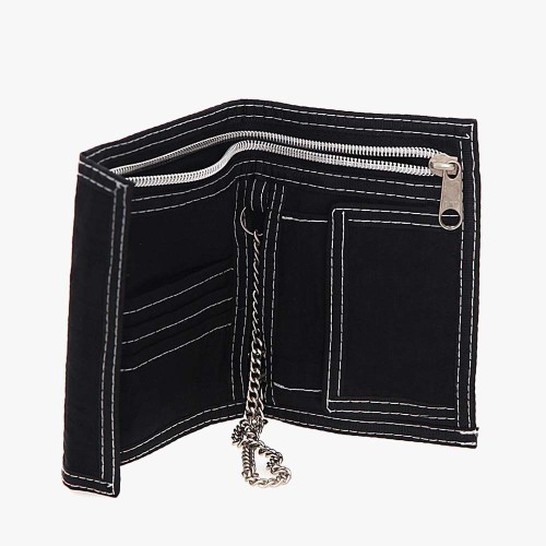 Husky 132-62860, Πορτοφόλι, Ύφασμα, Μαύρο