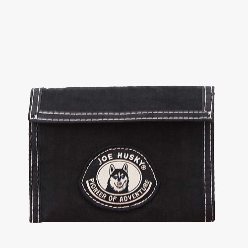 Husky 132-62860, Πορτοφόλι, Ύφασμα, Μαύρο