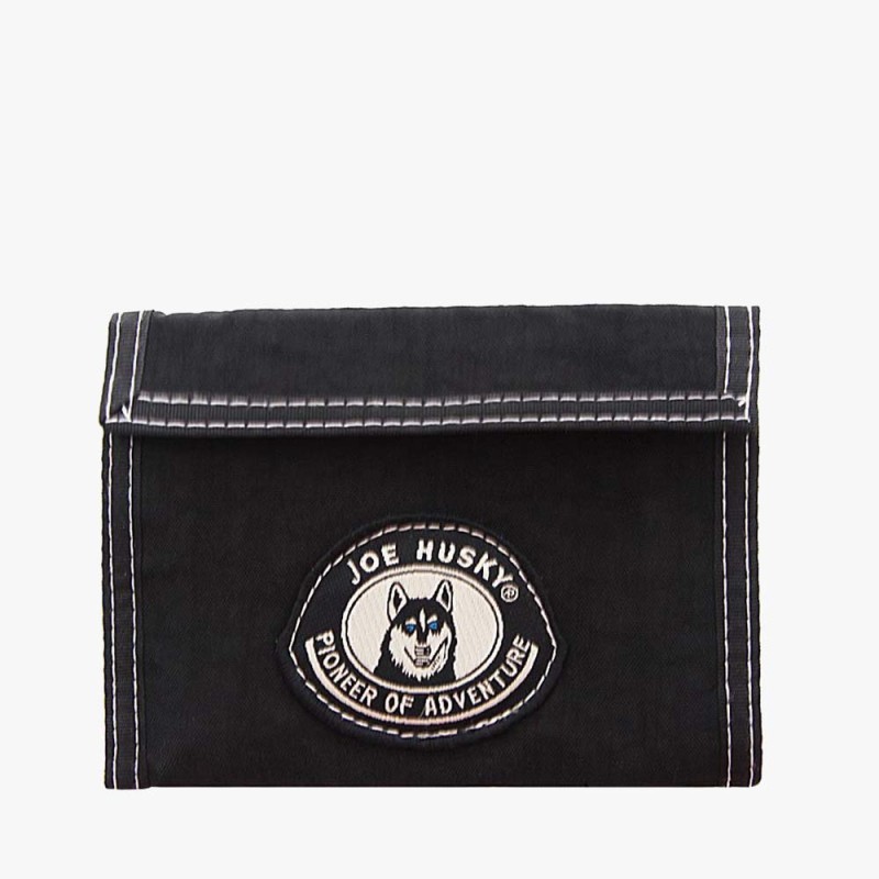 Husky 132-62860, Πορτοφόλι, Ύφασμα, Μαύρο