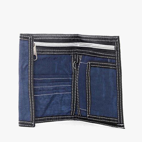 Husky 132-62860, Πορτοφόλι, Ύφασμα, Μπλε