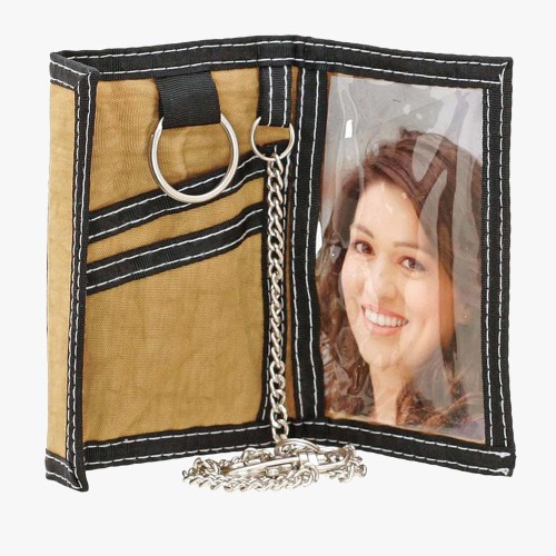 Husky 132-62861, Πορτοφόλι, Ύφασμα, Μπεζ