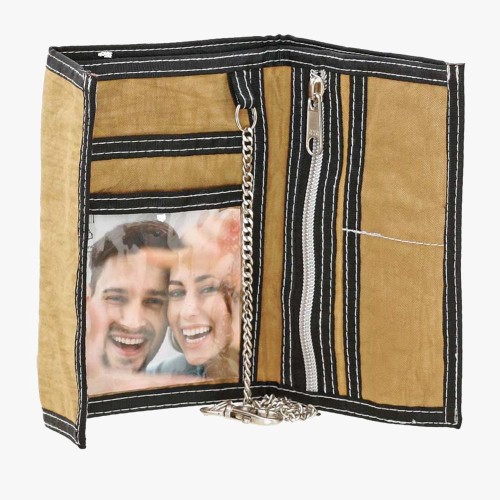 Husky 132-62862, Πορτοφόλι, Ύφασμα, Μπεζ