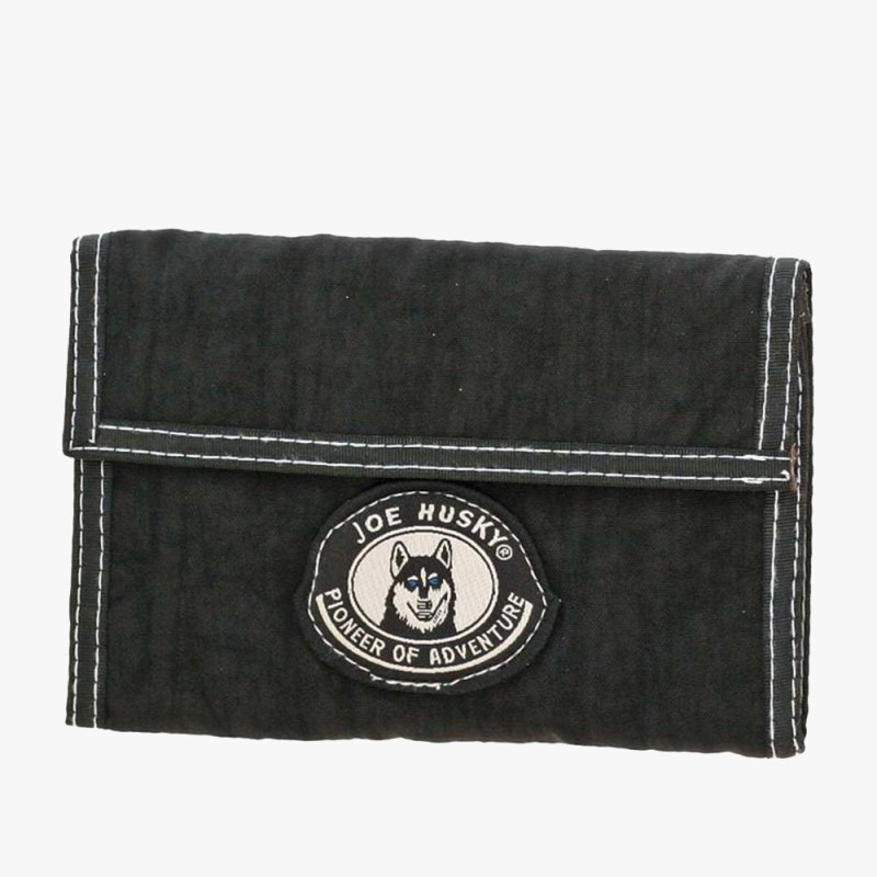 Husky 132-62862, Πορτοφόλι, Ύφασμα, Μαύρο