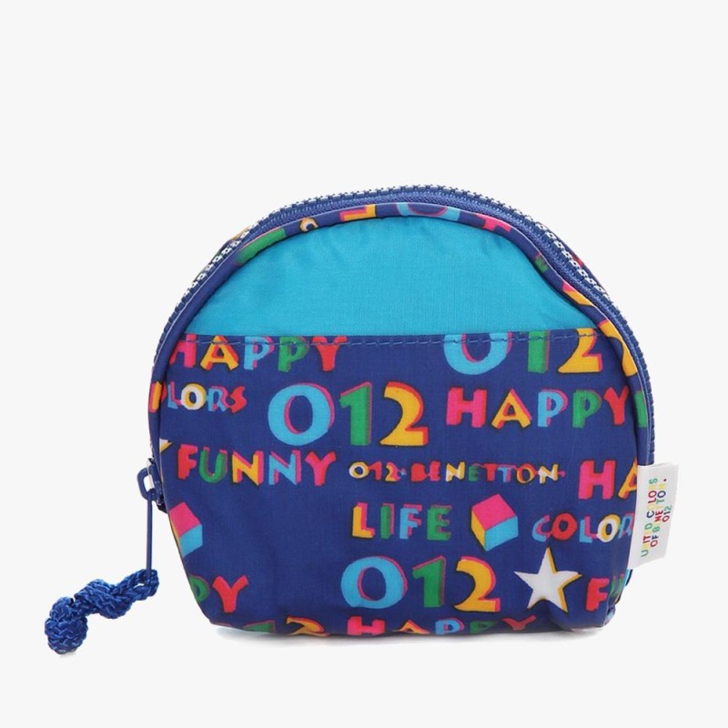 Benetton 333-38136, Παιδικό Πορτοφόλι, Ύφασμα, Μπλε