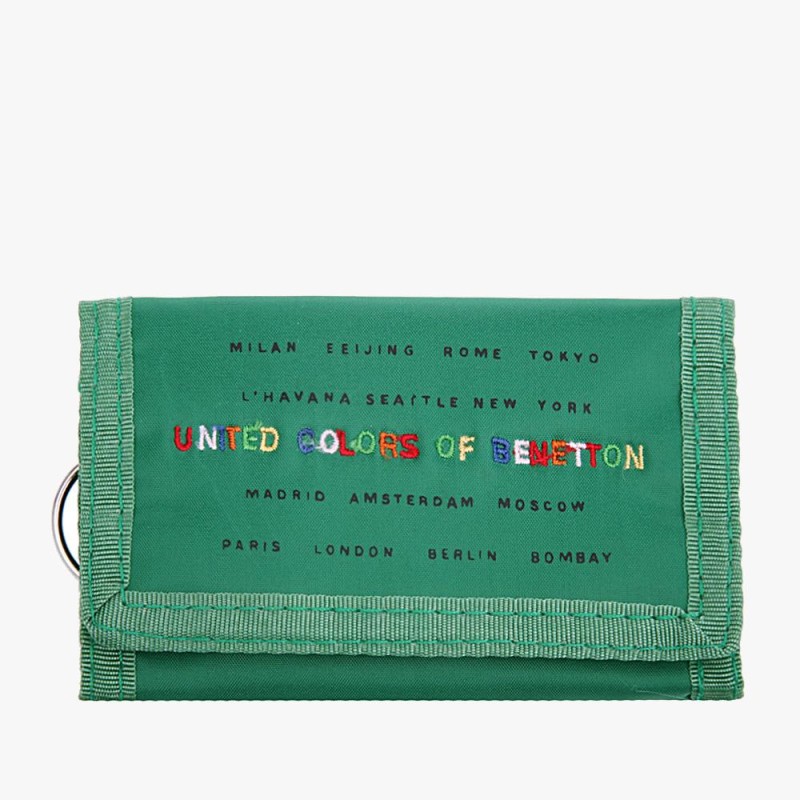Benetton 333-91363, Πορτοφόλι-Κλειδοθήκη, Πράσινο
