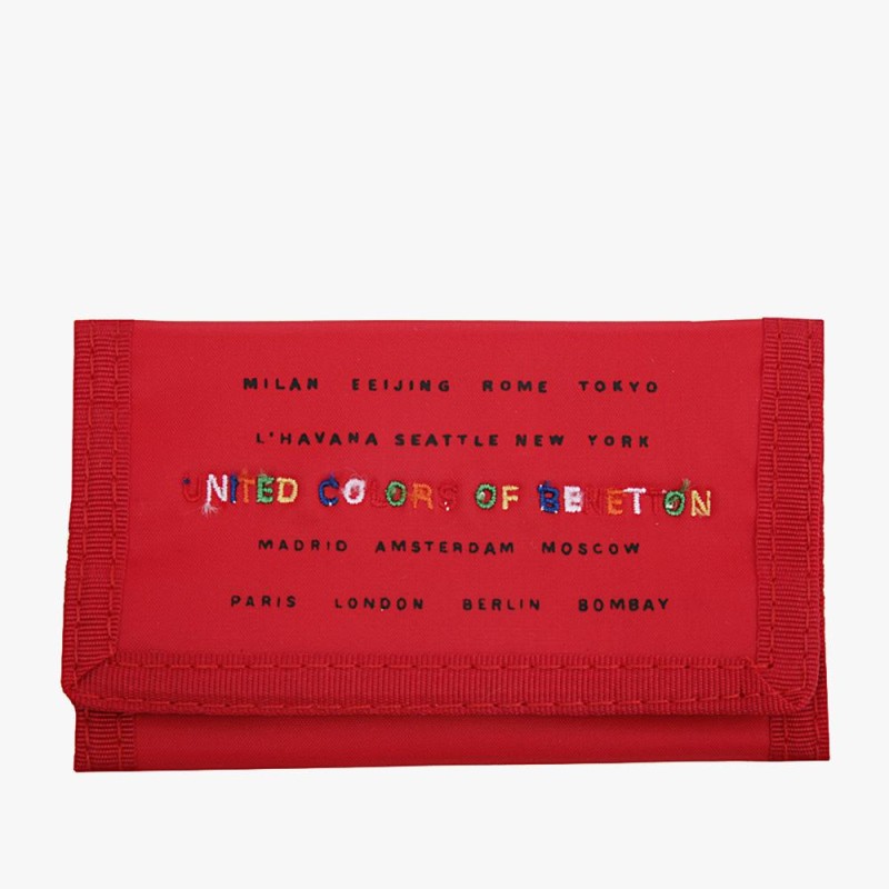 Benetton 333-91363, Πορτοφόλι-Κλειδοθήκη, Κόκκινο