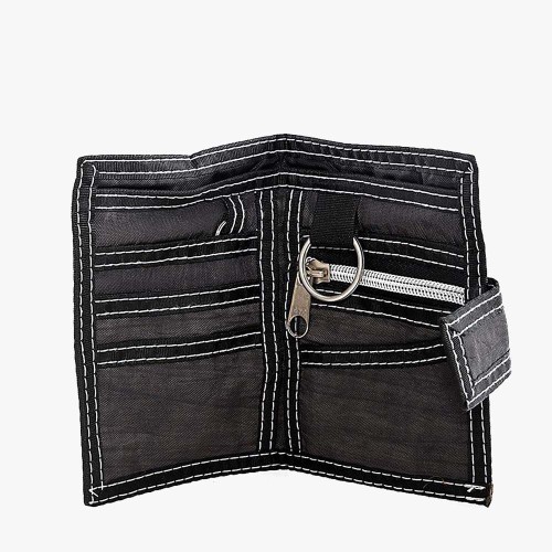 Husky 132-70009, Πορτοφόλι, Ύφασμα, Γκρι