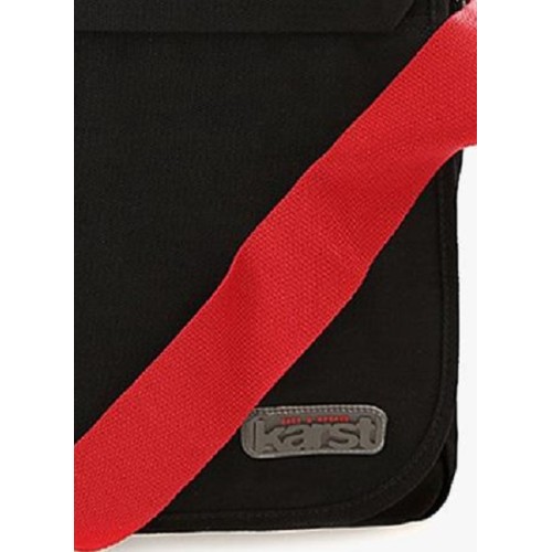 Karst 178-001, Σχολική Τσάντα Ταχυδρόμου, Μαύρο