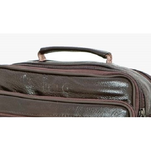 Bartuggi 718-110634, Τσάντα ταχυδρόμου, Δέρμα, Καφέ