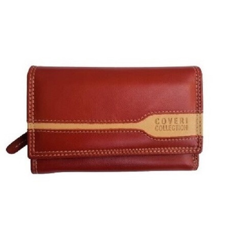 Coveri 1226P074, Δέρμα, Κόκκινο 