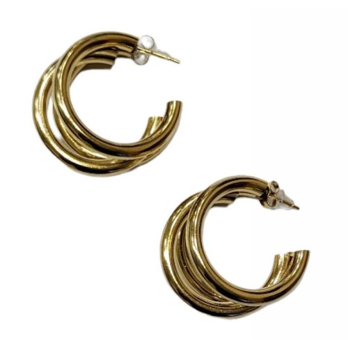 Kostibas 3113-682X, Ατσάλι, Κρίκοι, Χρυσό 