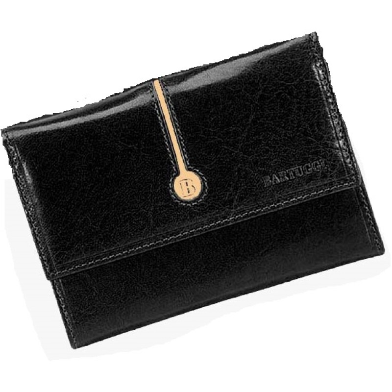 Bartuggi 191-07, Πορτοφόλι, Δερμάτινο, Μαύρο