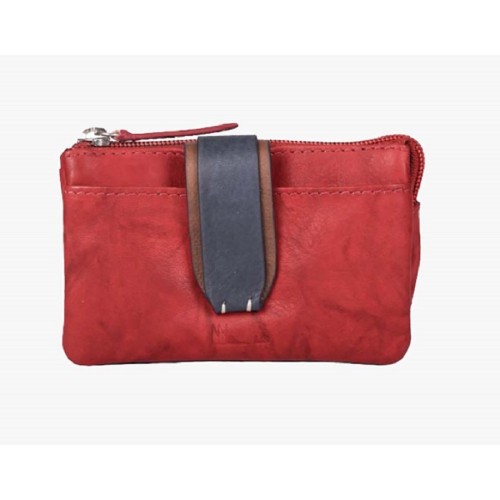 Bartuggi 521-7062, Πορτοφολάκι, Δέρμα, Κόκκινο