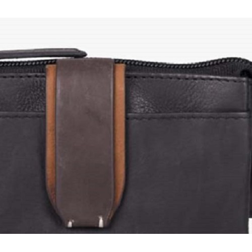 Bartuggi 521-7062, Πορτοφολάκι, Δέρμα, Μαύρο