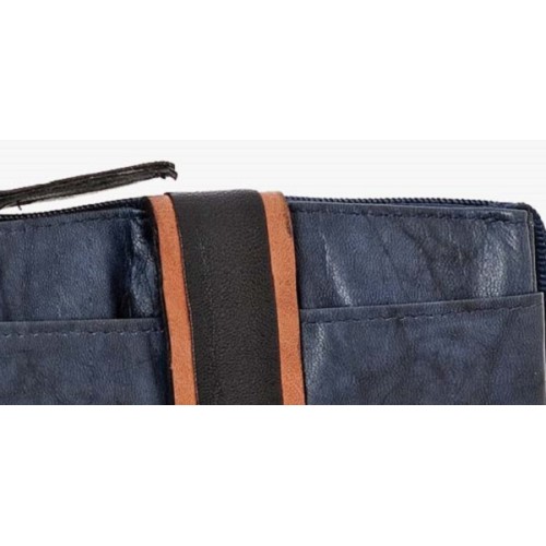 Bartuggi 521-7062, Πορτοφολάκι, Δέρμα, Μπλε