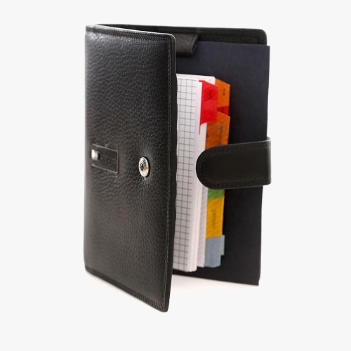 Bartuggi 517-611, Ατζέντα, Δέρμα, Μαύρο