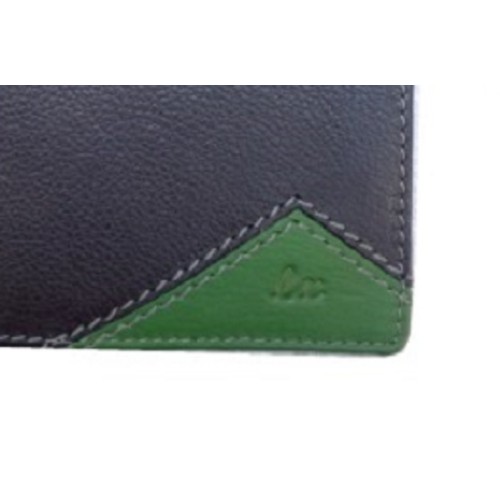 Luxus LX 8361, Δερμάτινο, Μαύρο/Πράσινο 