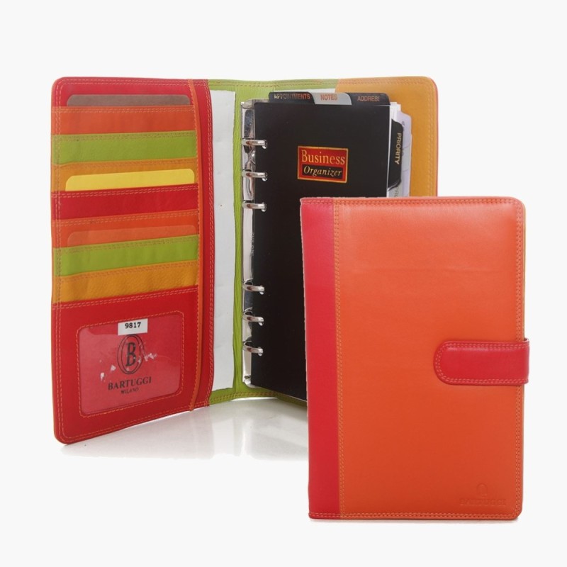 Bartuggi 516-9817, Ατζέντα, Δέρμα, Πορτοκαλί