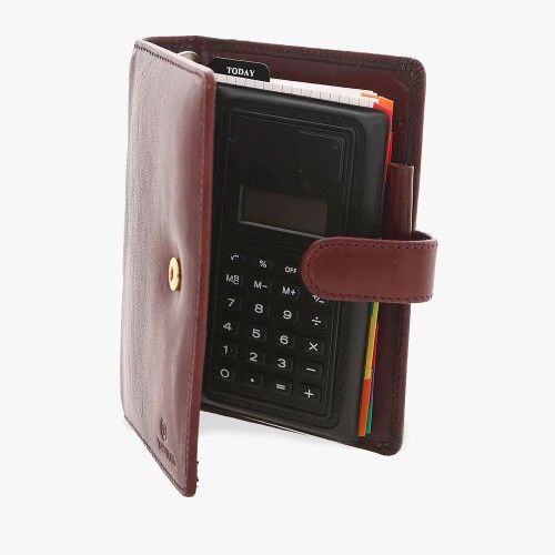 Bartuggi 025-1-3, Ατζέντα, Δέρμα, Καφέ