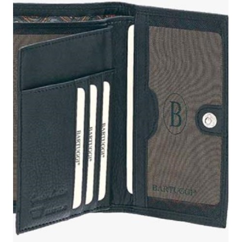 Bartuggi 312-101-3, Δερμάτινο, Μαύρο 