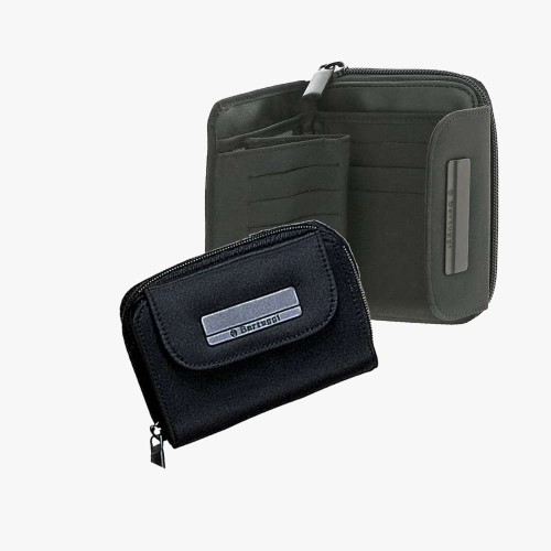 Bartuggi 118-6015, Πορτοφόλι, Ύφασμα, Μαύρο 