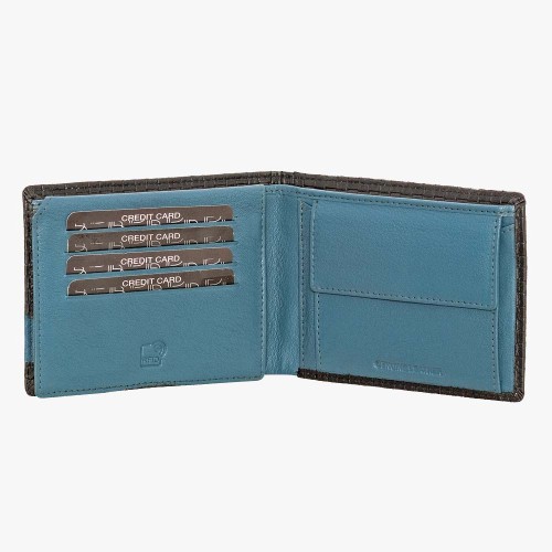 Bartuggi 521-1058, Πορτοφόλι, Δέρμα, Καφέ 